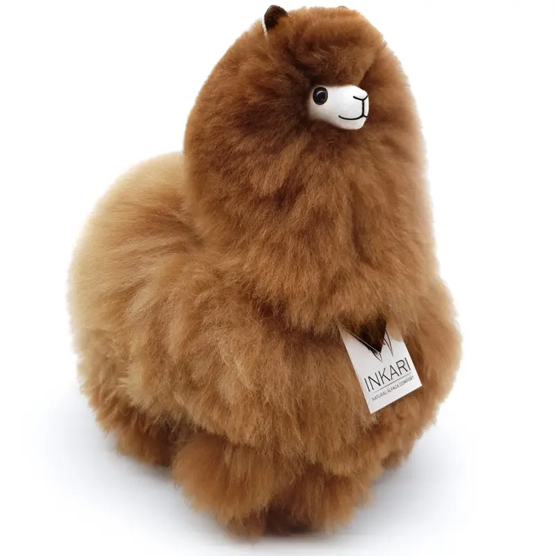 Naturals - Caramel - Alpaca Stuffed Animal