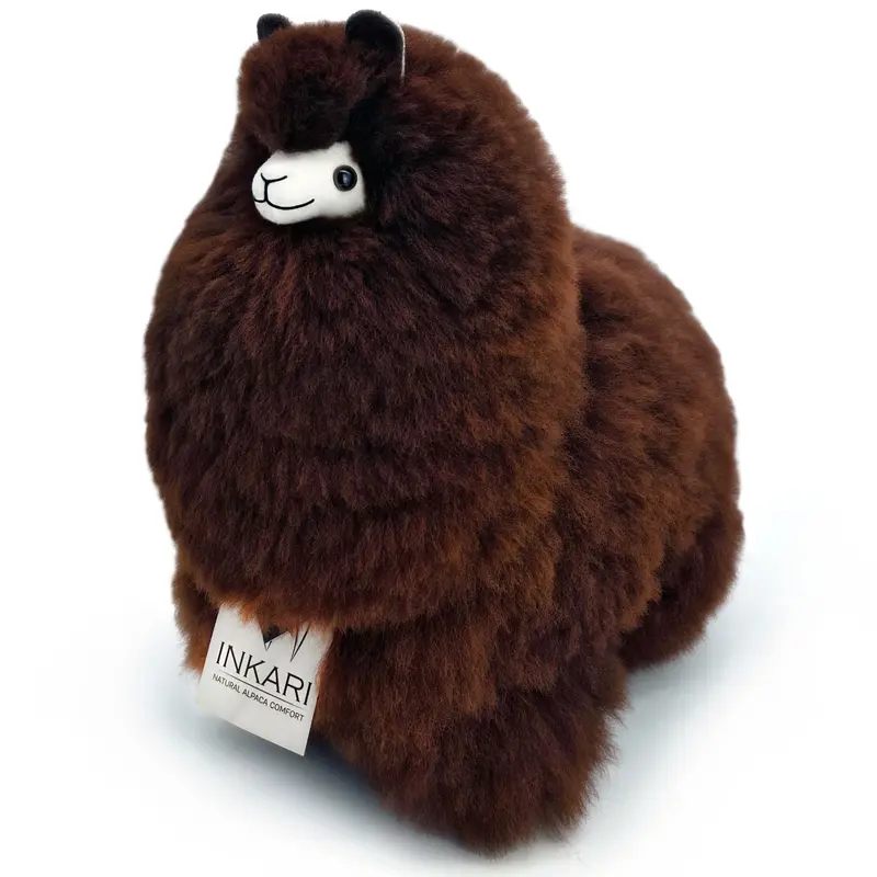 Naturals - Chocolate - Alpaca Stuffed Animal