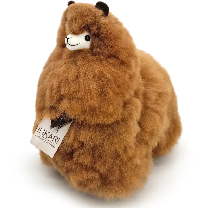 Naturals - Hazelnut - Alpaca Stuffed Animal