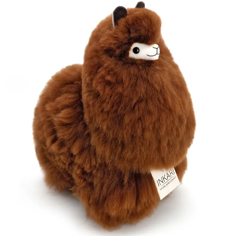 Naturals - Walnut - Alpaca Stuffed Animal