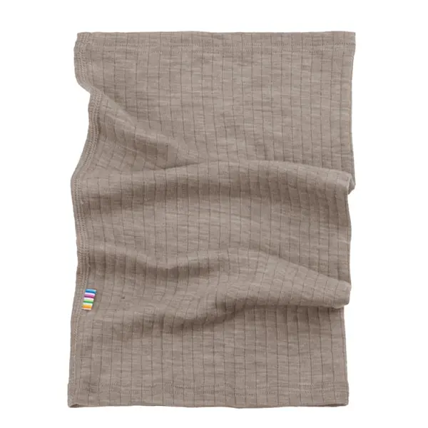 Nekwarmer wol sesam