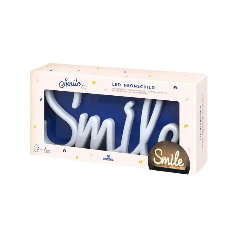 Neon Ledlamp - Smile