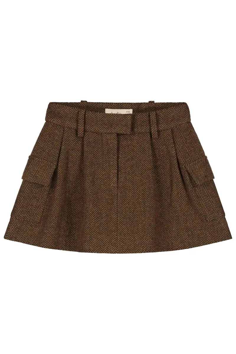 Noa Skirt - Brown Melange
