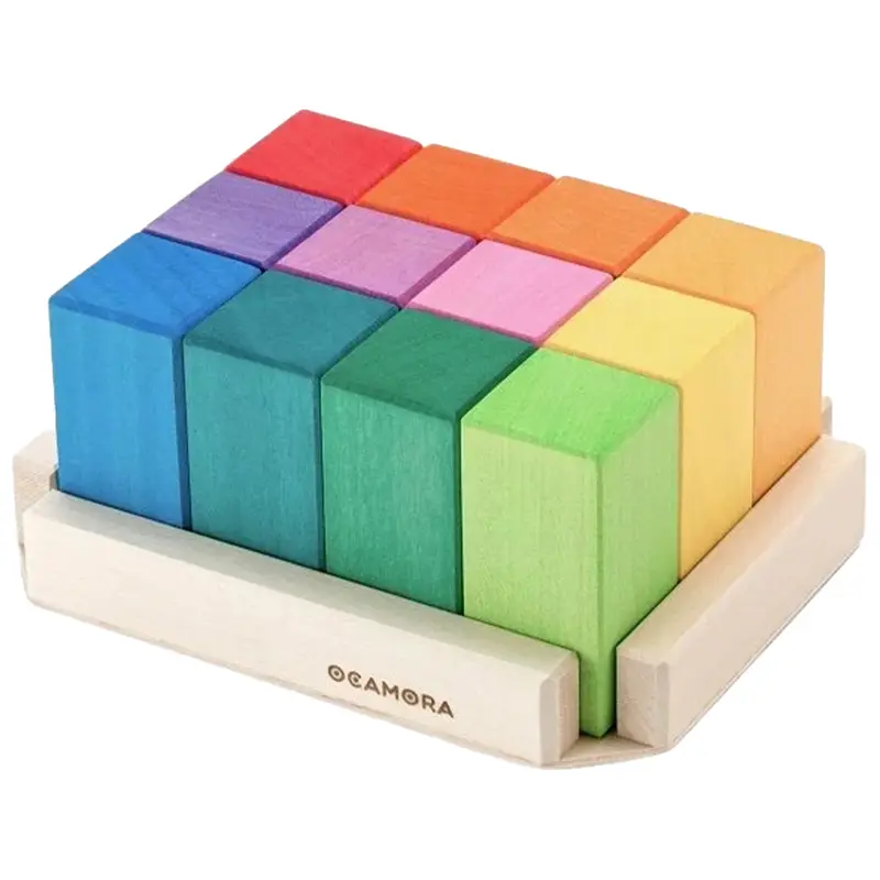 ocamora bouwblokken rechthoeken - classic - 12st