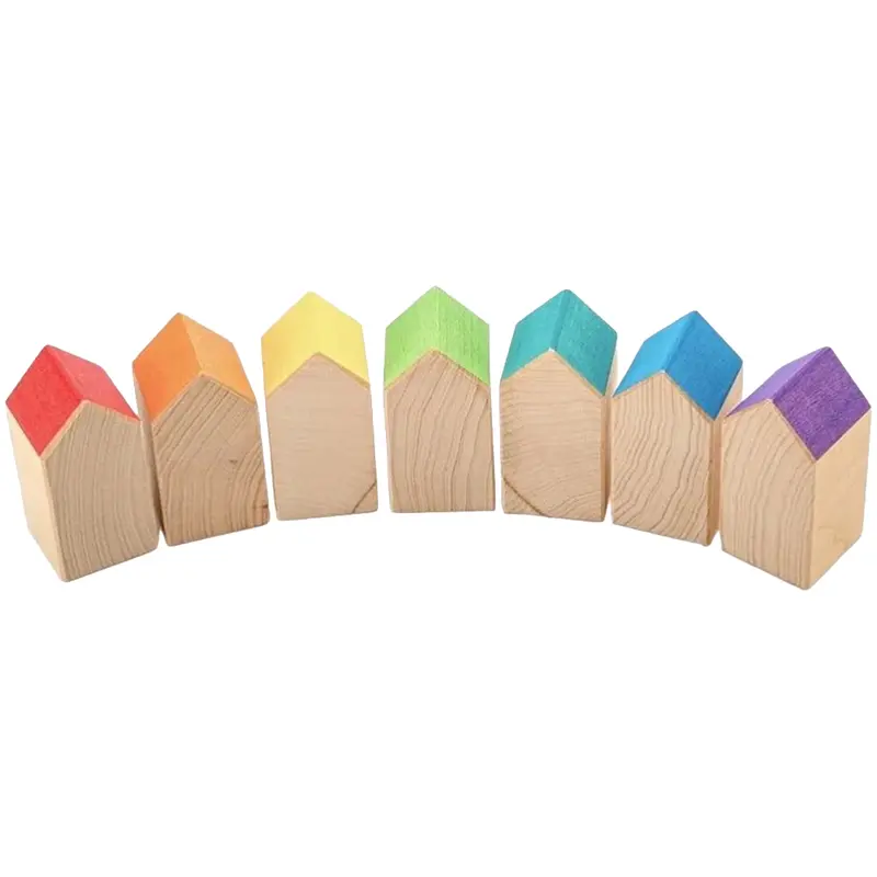 ocamora speelfiguren huizen - classic - 7st