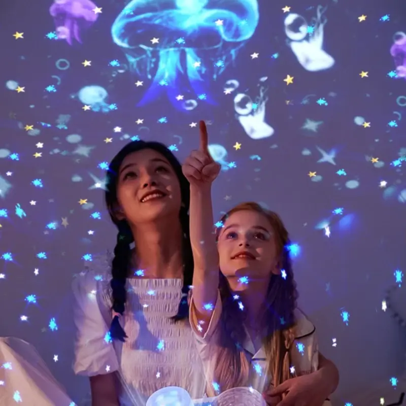 OceanGlow – Rustgevend & Magisch – Sterrenhemel Projectie Nachtlamp