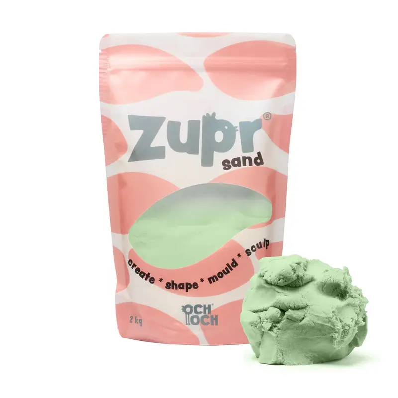OchOch - Zupr Kinetisch Zand - Grassy Green - 2 kilo