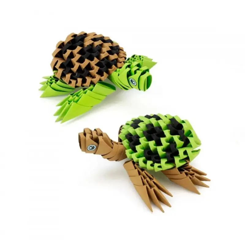 Origami 3D - Schildpadden