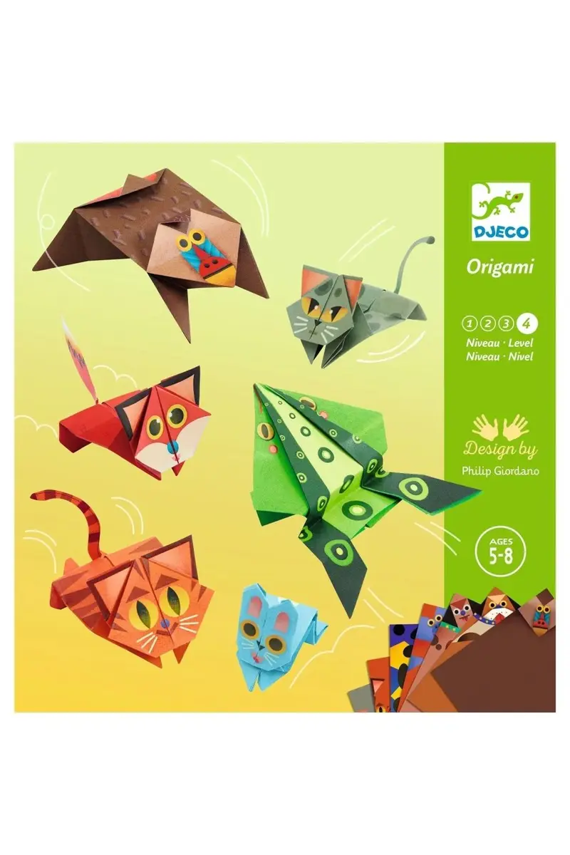 Origami - Jumping animals
