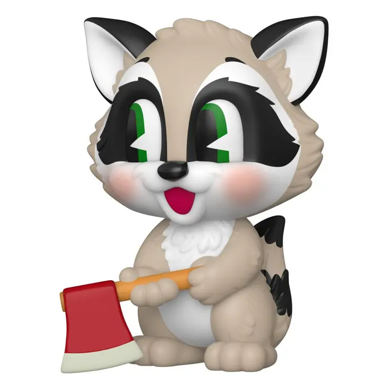 Paka Paka Villainous Valentines Vinyl Figure Raccoon