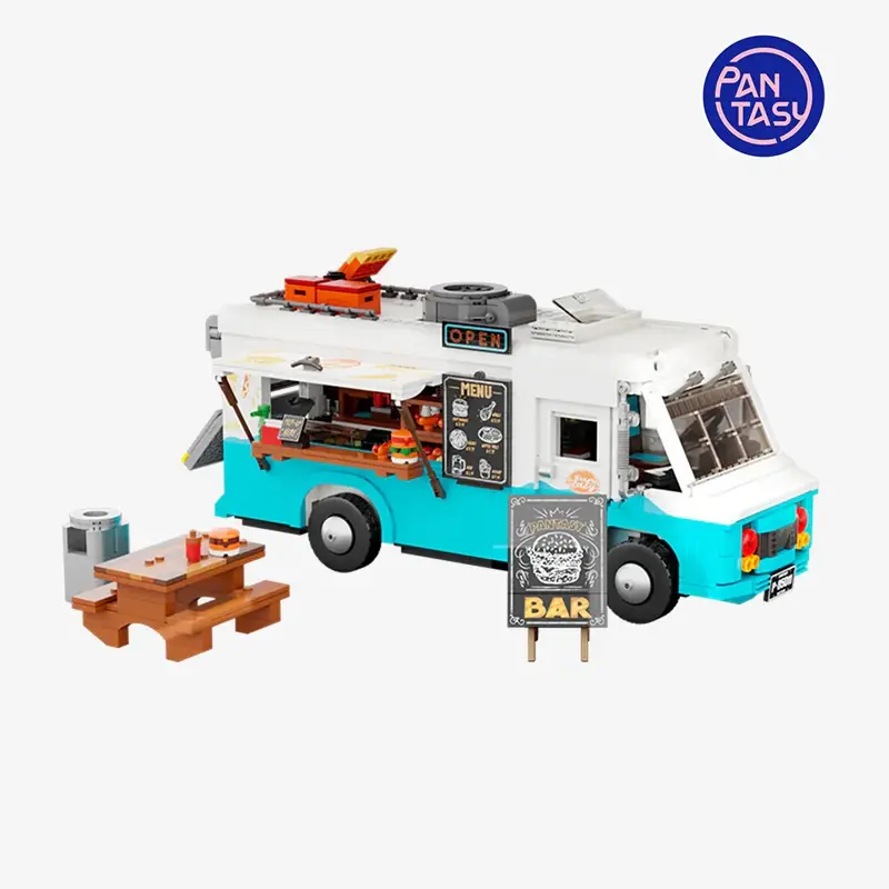 Pantasy Original-Joyside Series Construction Set Retro Food Truck 19 cm