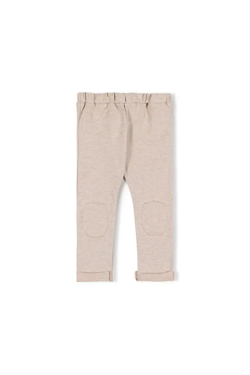 Patch Pants - Beige