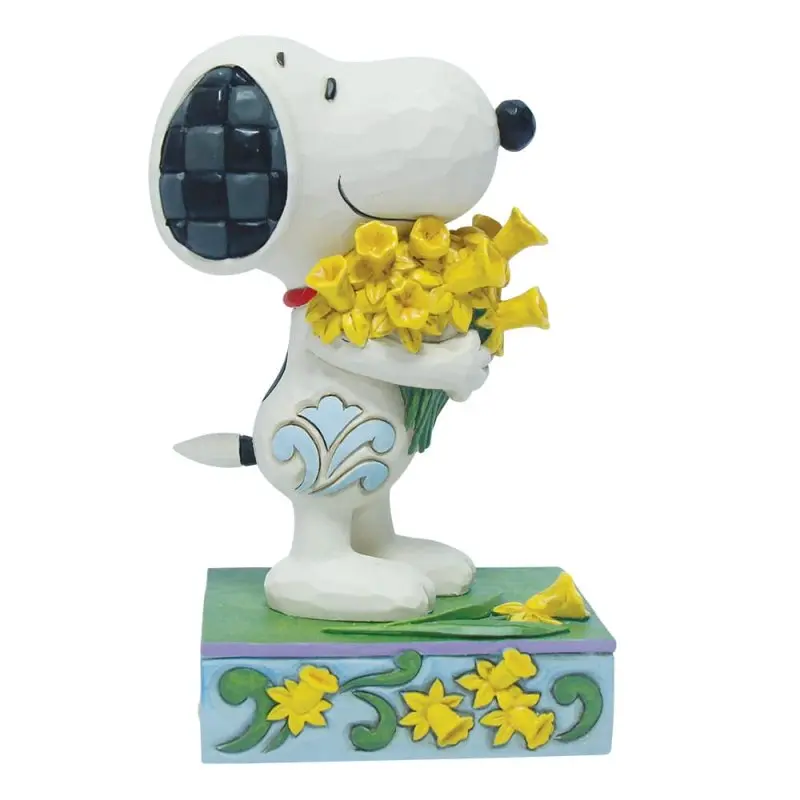 Peanuts by Jim Shore - Snoopy with Daffodils 13 cm
