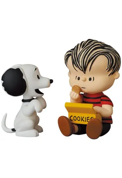Peanuts UDF Series 12 Mini Figures 50's Snoopy & Linus 5 - 6 cm