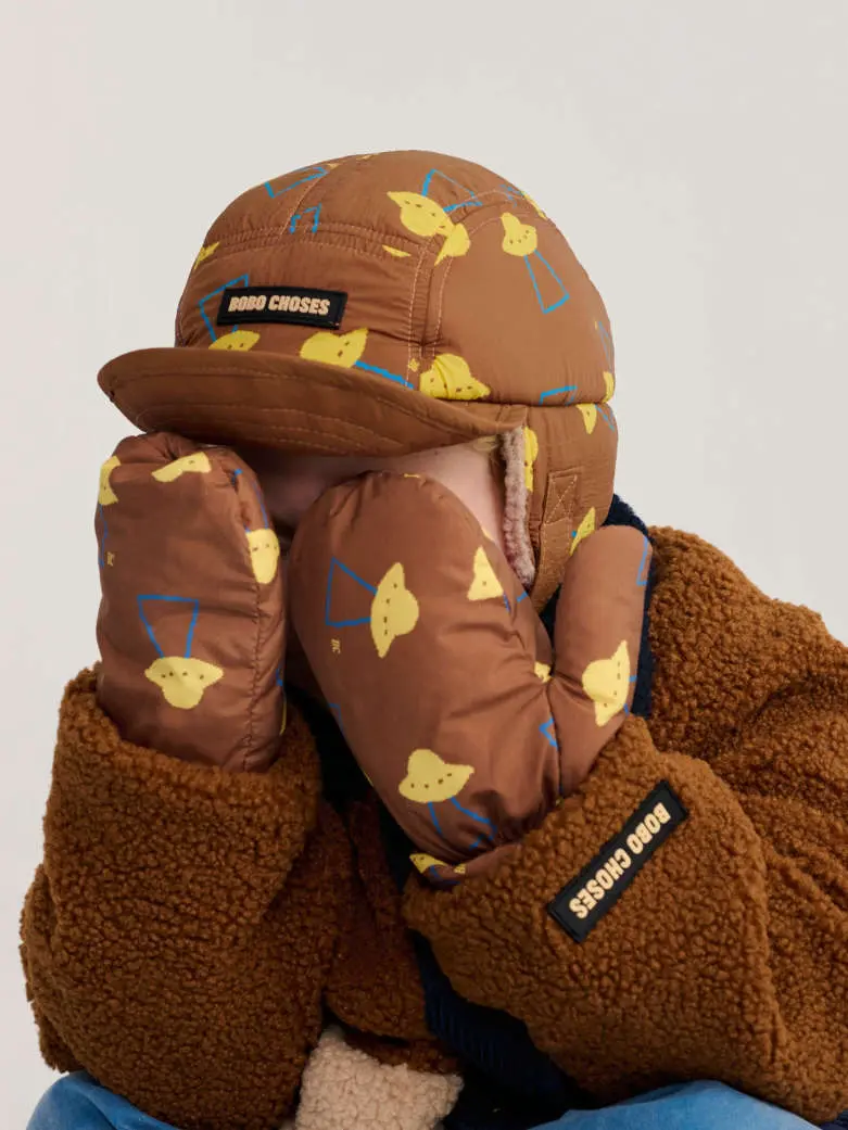 Pixel Abduction all over winter cap