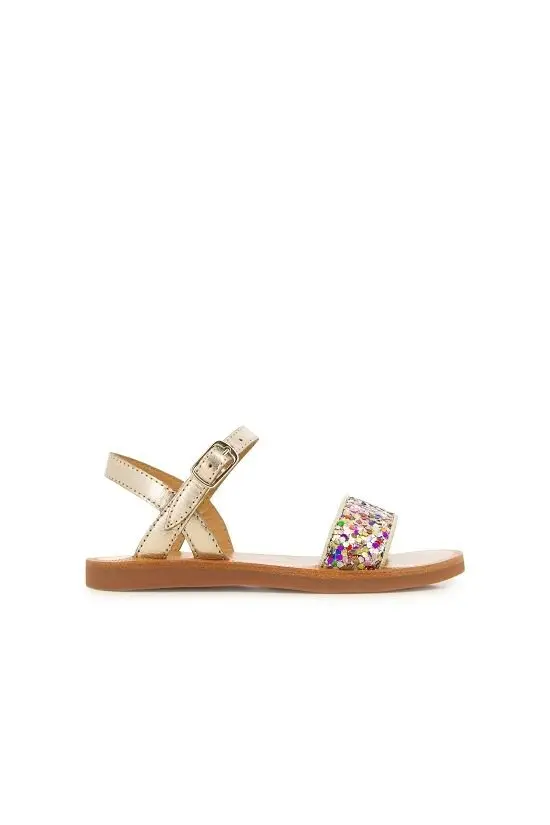 Plagette Buckle Tao - Oro Pala/Multico