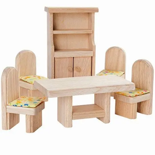 plan toys poppenhuis eetkamer - klassiek