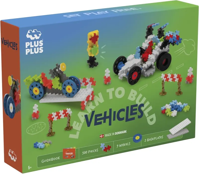 Plus-Plus Learn to Build voertuigen