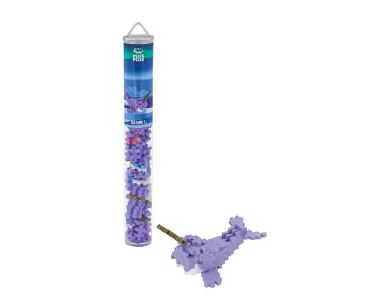Plus-Plus Narwhal walvis