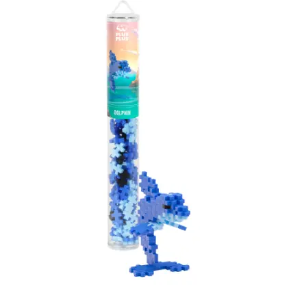 Plus Plus Tube dolfijn - 100 stuks (4325)