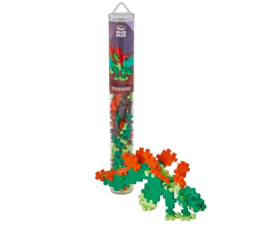 Plus-Plus Tube Stegosaurus