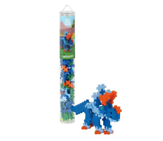 Plus-Plus Tube Triceratops