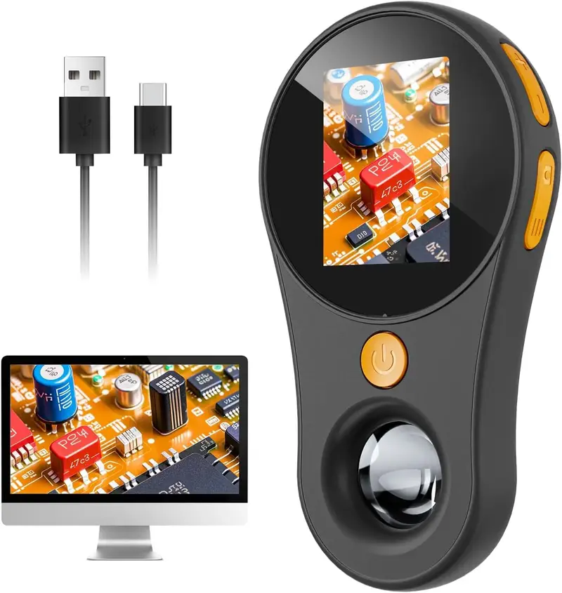 Pocket Microscope 500X - Klein & Krachtig - Hand Vergrootglas