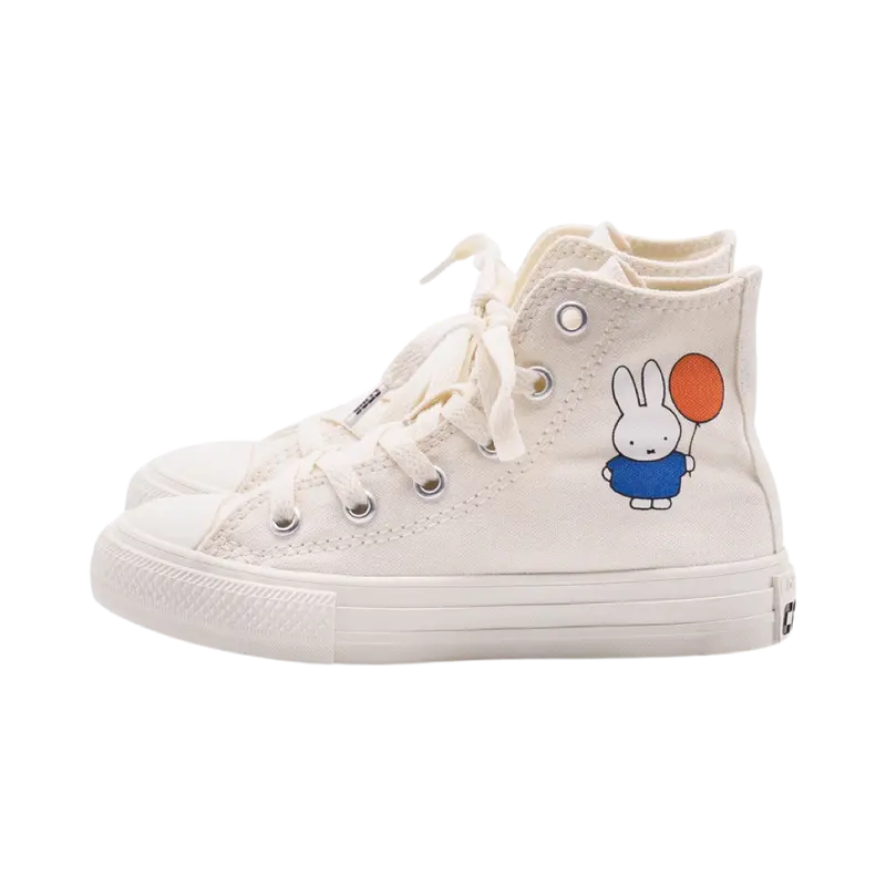 Pop x Miffy - Converse kids chuck Taylor Hi Off White