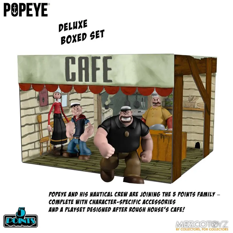 Popeye Classic Comic Strip - 5Points Deluxe Box Set