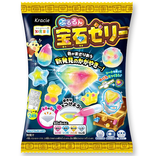 Popin Cookin Pururun Jem Jewel Gummy Jelly DIY Candy Kit