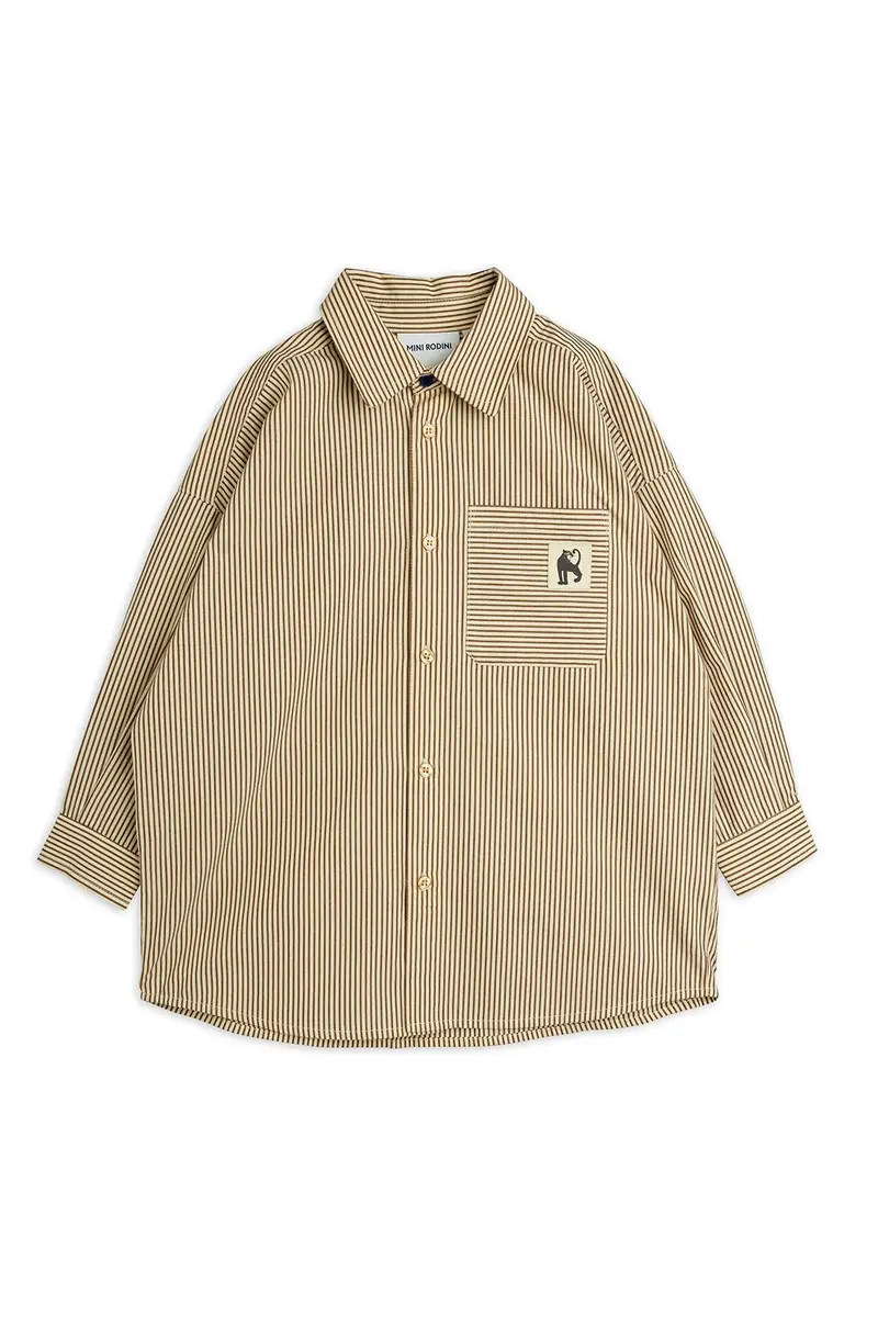 Poplin yd ls shirt