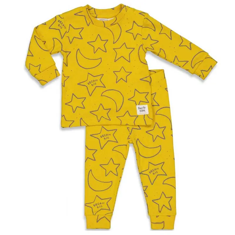 Pyjama / huispak special edition, Star Skylar - okergeel, Feetje