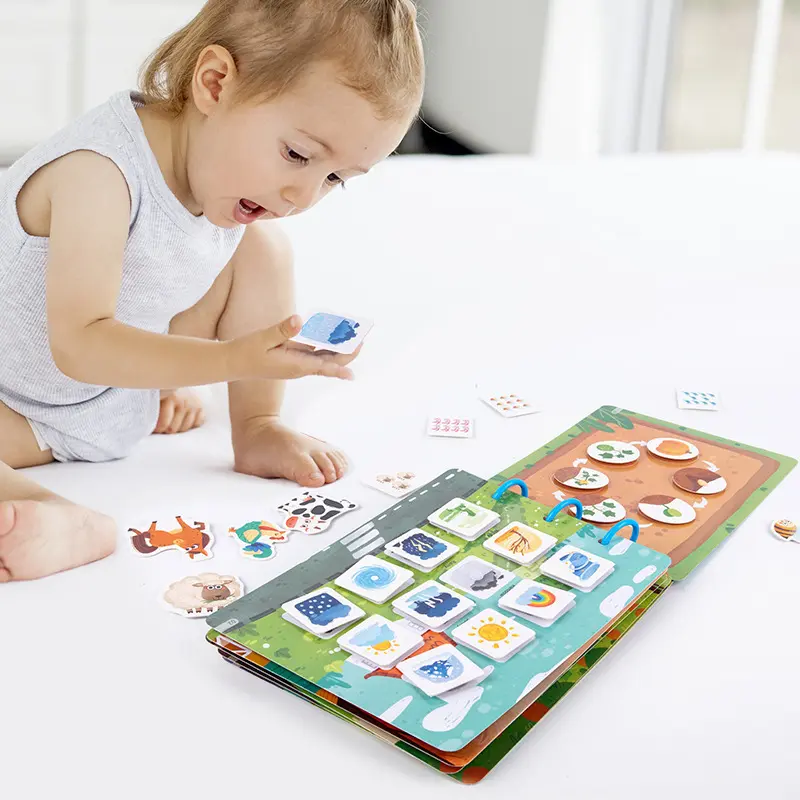 Quiet Book™ - Pret in een boek - Interactief boek