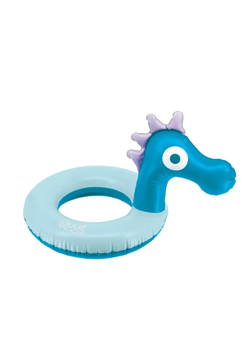 Quut Zwemband zeepaard blauw