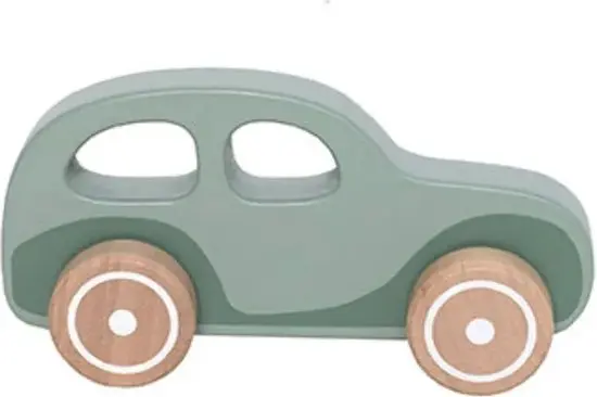 Retro auto - Groen