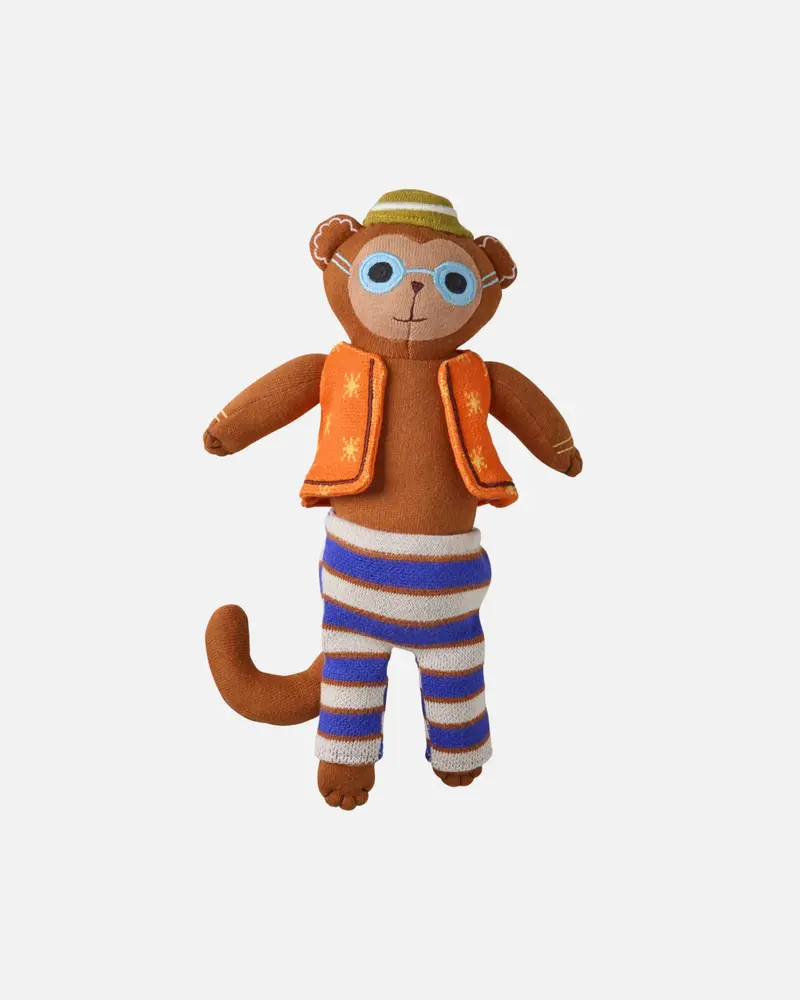 Rice Knuffel Aap Harry Multicolor