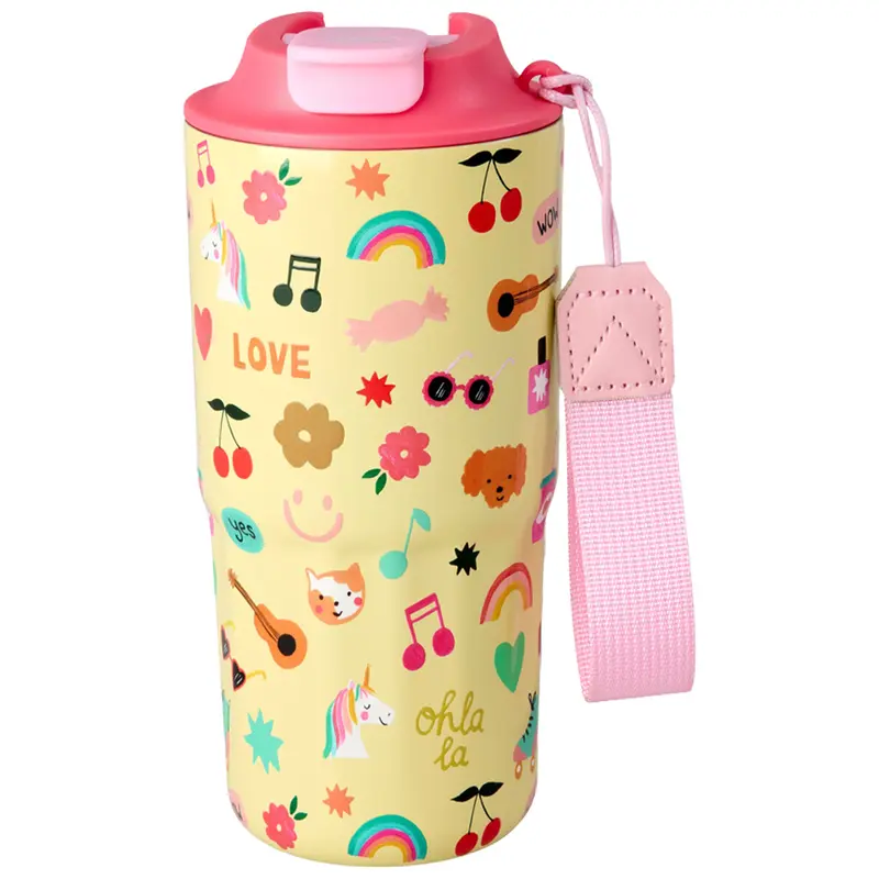 rice rvs drinkfles thermos - unicorn love - 550 ml