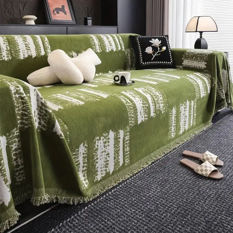Riviera Bankhoes - Chenille, Duurzaam Rustiek Design