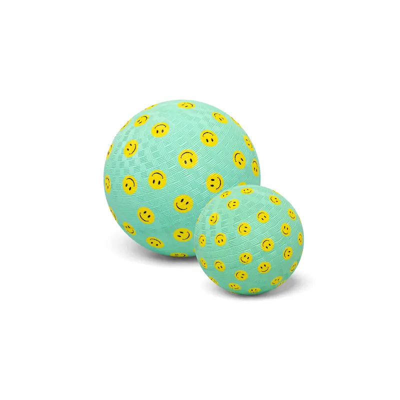 Rubber bal Smiley - 18 cm