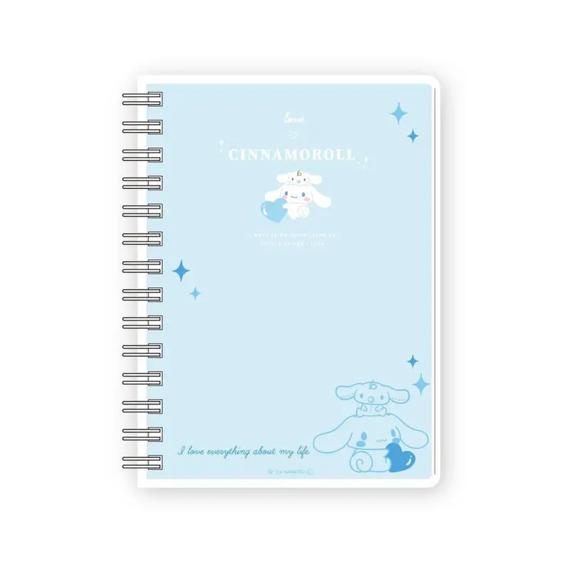 Sanrio Notebook A6 met Ringband - Cinnamoroll - Heart