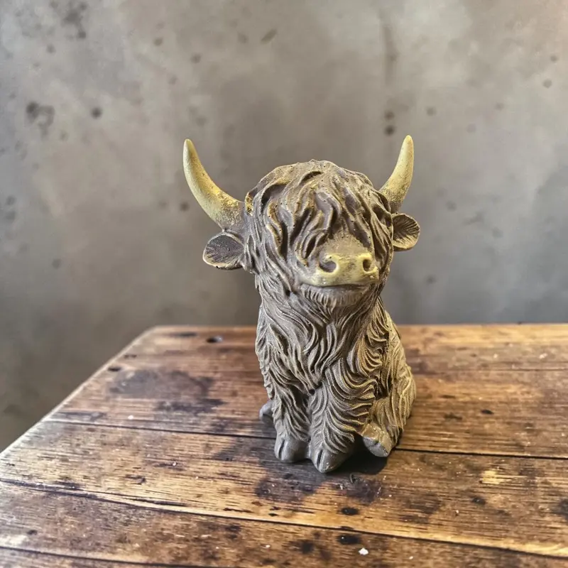 Schotse Hooglander Beeld Countryfield - 14 cm