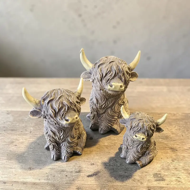 Schotse Hooglander Set van 3 – Countryfield