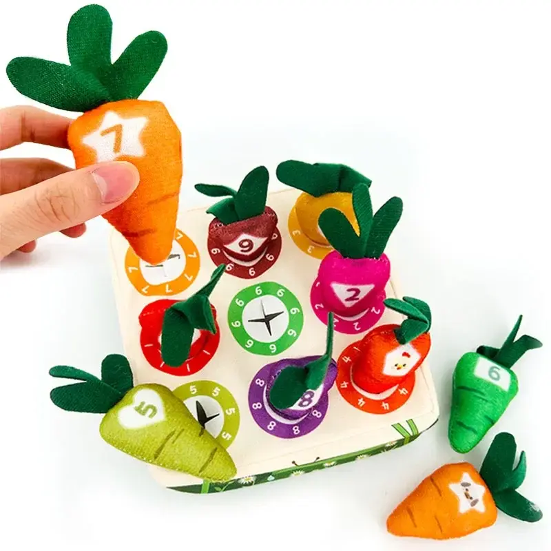 Sensory Carrots – Voelen & Plukken – Zintuiglijk Speelgoed