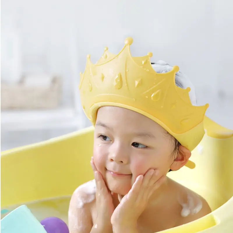 Shampoo Crown Cap™ - Nooit meer tranen in bad - Badmuts