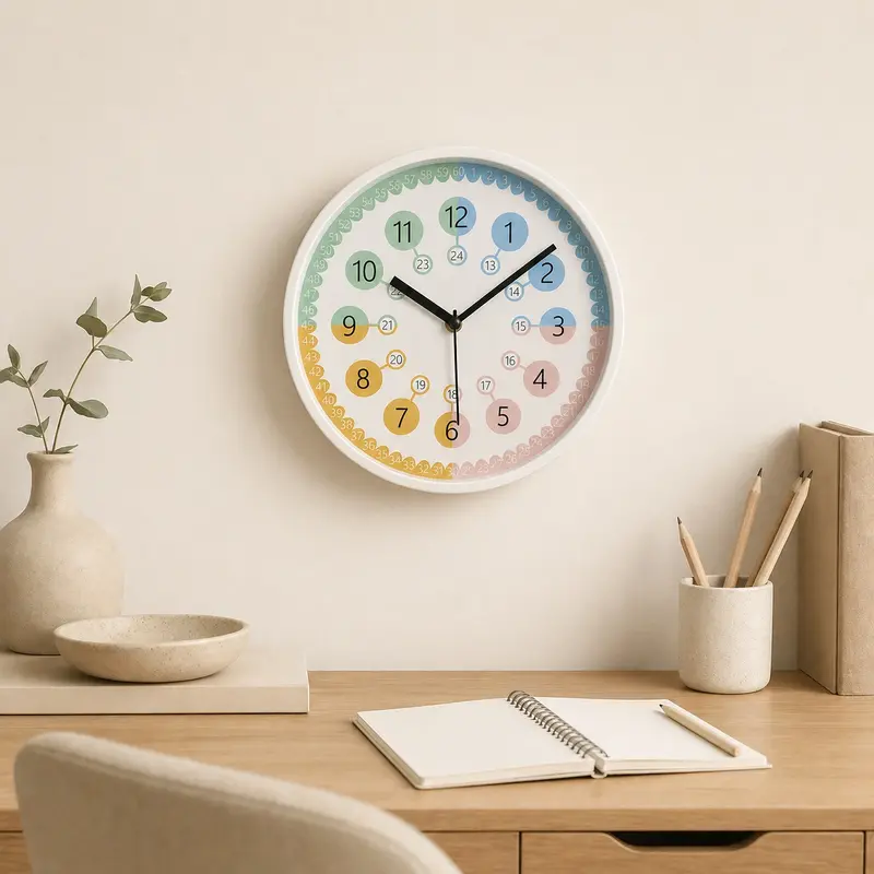 Shani Kids Learning Wall Clock