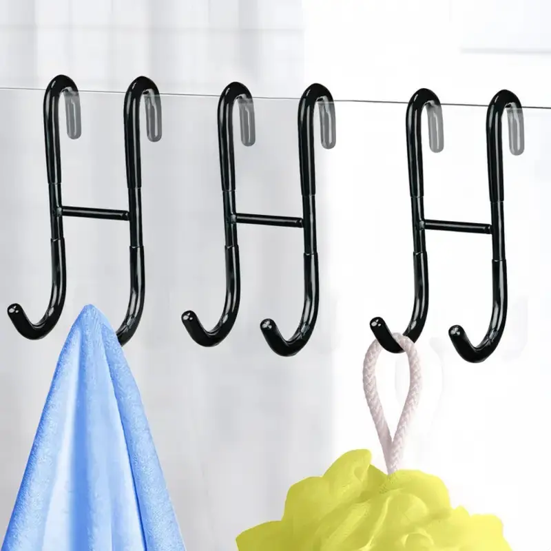 SHookSteel™ – S-Vorm Boorvrije Hanghaak – RVS 304 Douchedeur Haak