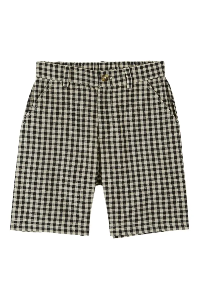 Short Carreau - Vichy Noir