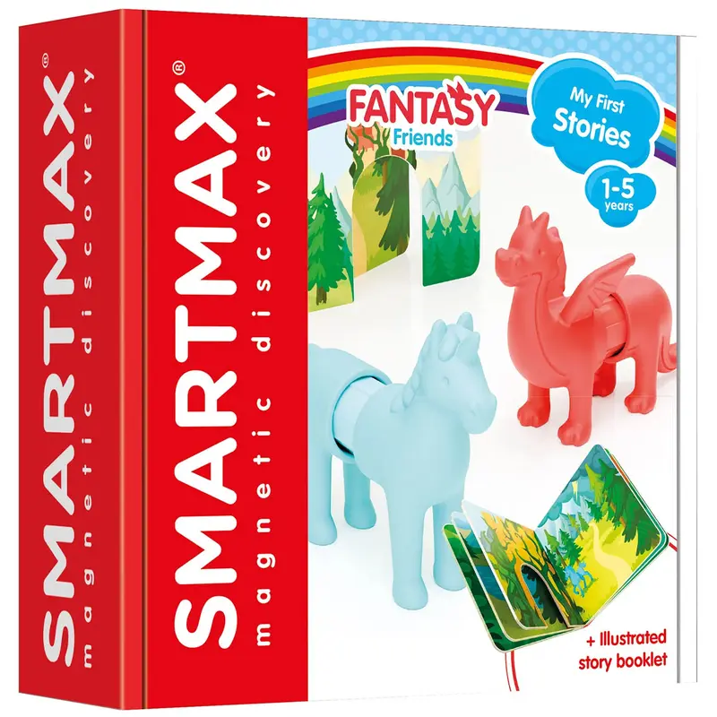 smartmax magnetisch bouwset - my first stories - fantasy friends