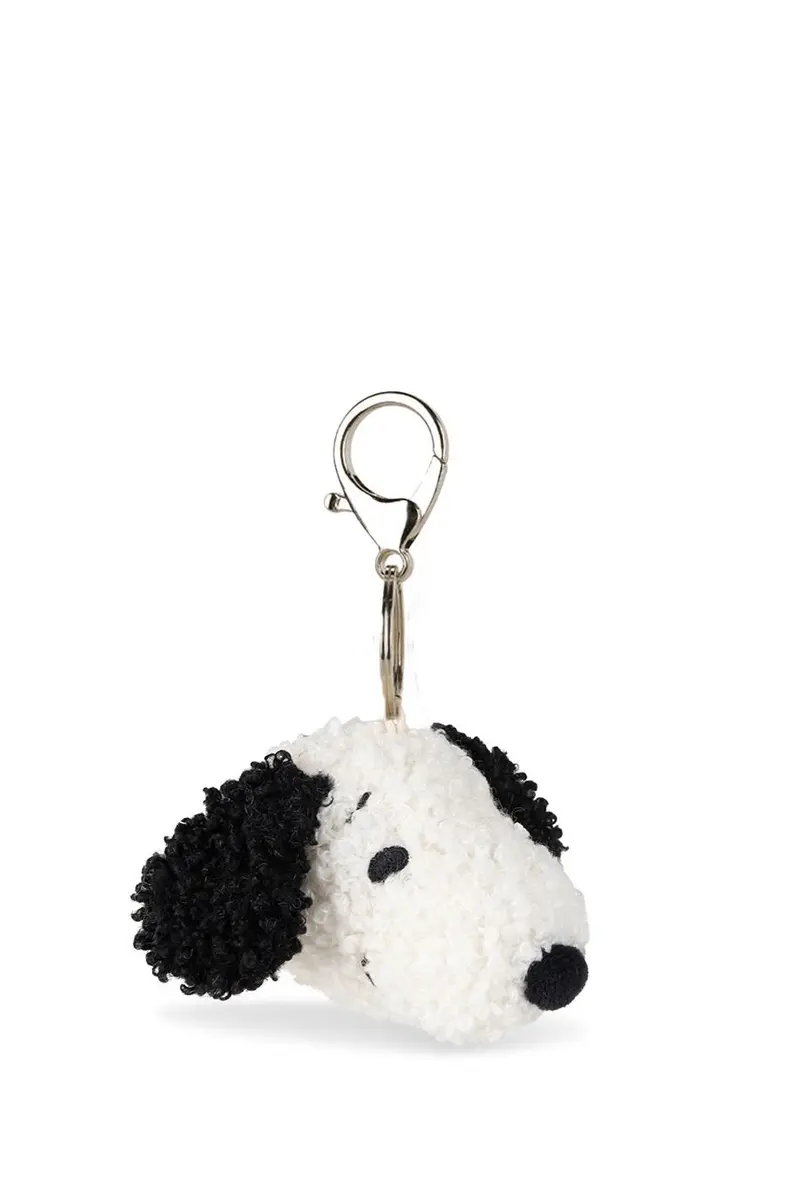 Snoopy ECO Tiny Teddy Keychain Cream