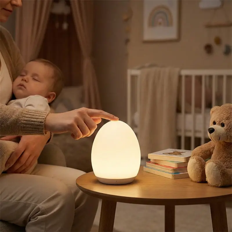 SoftShell™ Night Light – Ei-vormig & Kalmerend - Nacht lamp